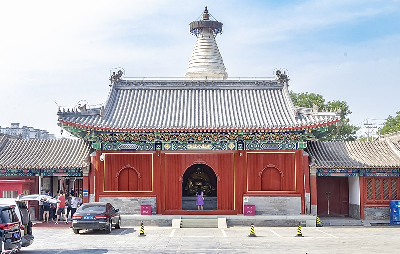 Tempel der Weißen Pagode in Peking