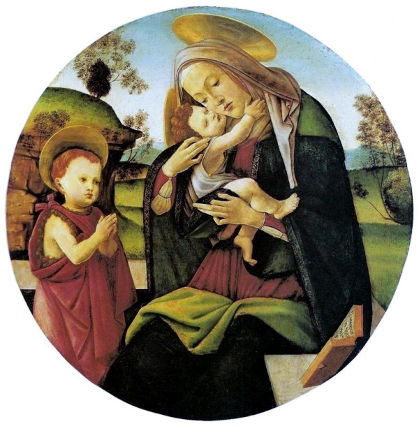virgin and child with the infant st john the baptist