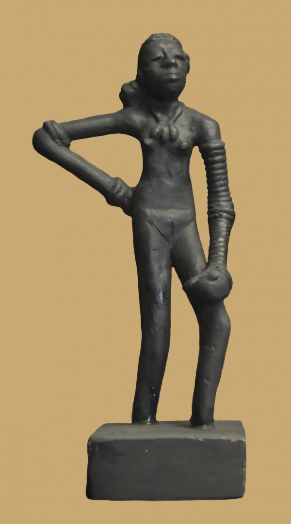 dancing girl sculpture