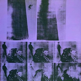 suicide purple jumping man