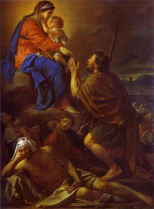 Saint Roch Interceding with the Virgin for the Plague-Stricken