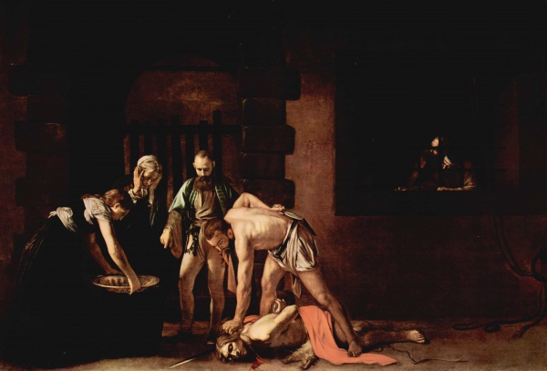 La decapitación de San Juan Bautista