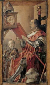 Federico de Montefeltro y su hijo Guidobaldo