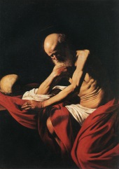 Saint Jérôme en méditation