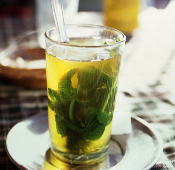Maghrebi mint tea