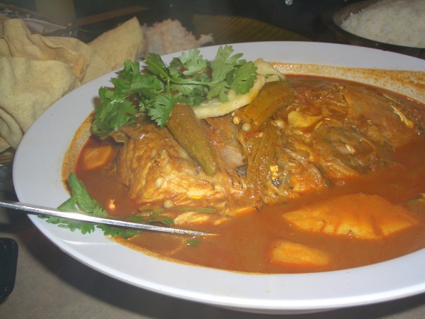 Curry de tête de poisson