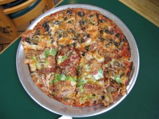 Pizza estilo San Luis
