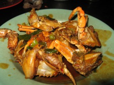 Kepiting saus Padang