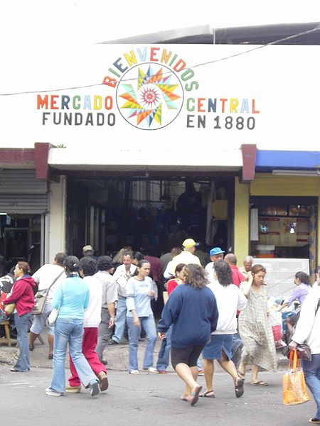 Mercado central de San José