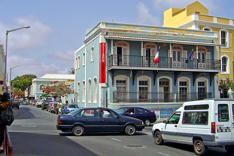City center of Mindelo