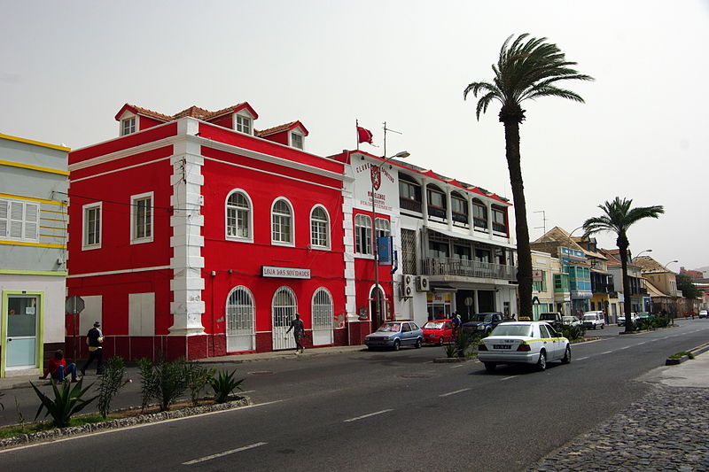 City center of Mindelo