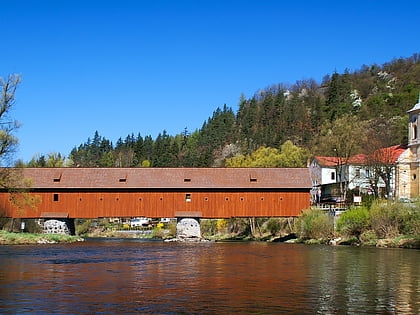 Radošovský wooden bridge