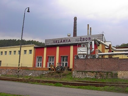 Fábrica de vidrio en Nižbor