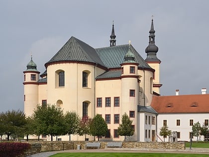 piarist church of the discovery of the holy cross litomysl