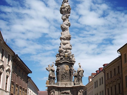 column of the virgin mary immaculate in kutna hora