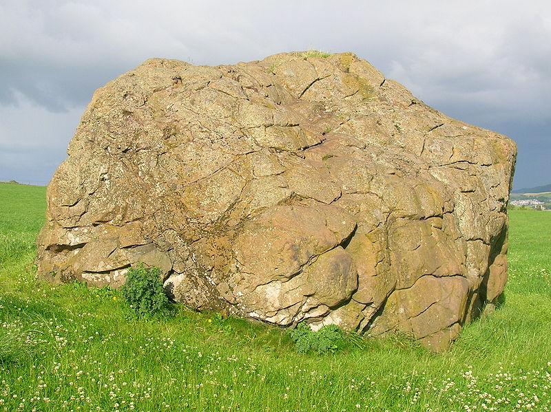 Rocking stone