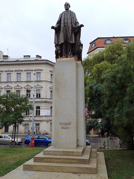 Woodrow Wilson Monument, Prague