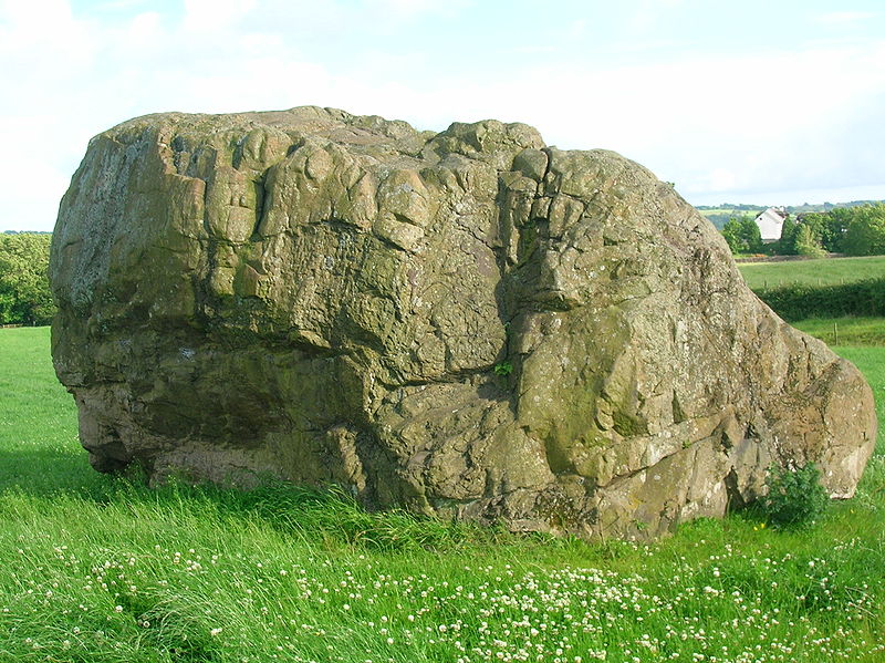 Rocking stone