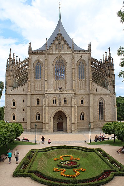 Église Sainte-Barbe de Kutná Hora