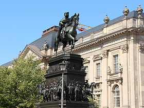 equestrian statue of frederick the great berlin