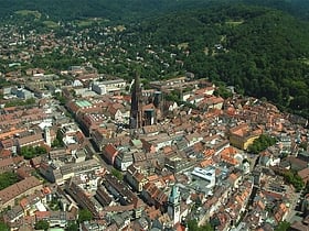 old city of freiburg fryburg bryzgowijski