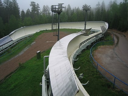 Piste de bobsleigh, luge et skeleton d'Altenberg