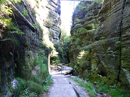 schwedenlocher park narodowy saskiej szwajcarii