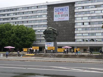 monumento a karl marx chemnitz