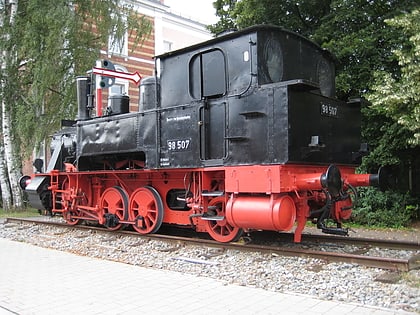 Denkmal-Dampflokomotive 98 507