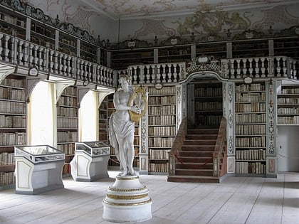 baroque hall of the cathedral library freising