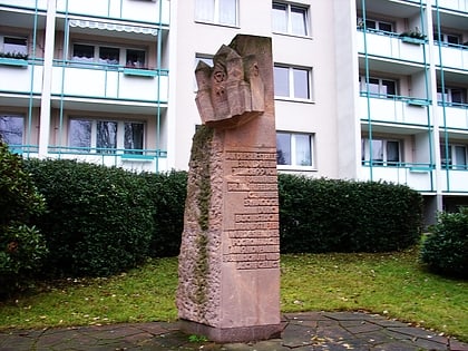 gedenkstein fur die 1938 zerstorte synagoge chemnitz