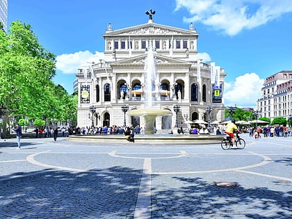 opernplatz francfort sur le main