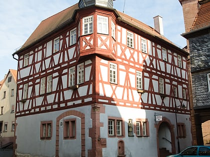 historical town hall rieneck