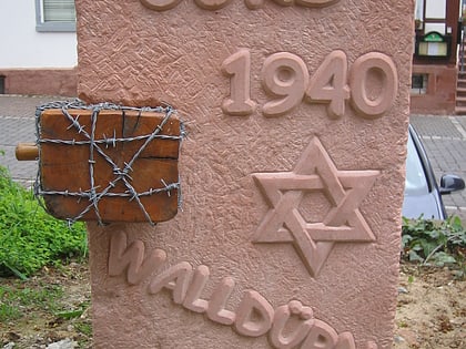 mahnmal judendeportation walldurn