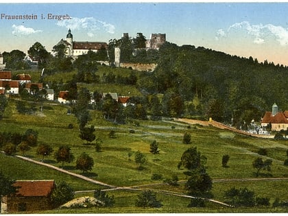 frauenstein park krajobrazowy ore mountains vogtland