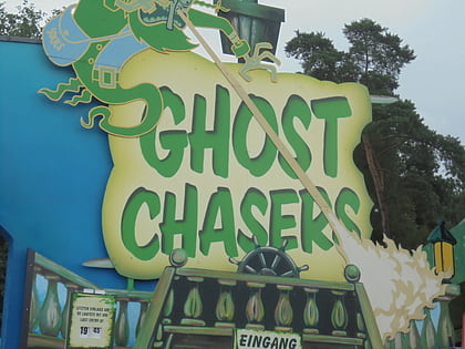 ghost chasers roller coaster
