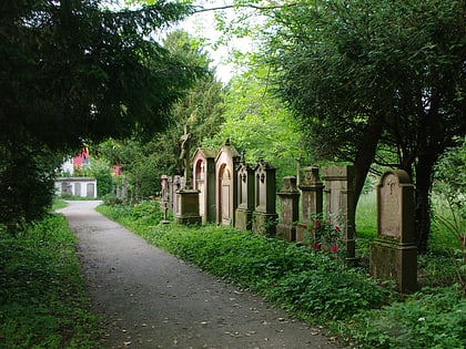 old cemetery fribourg en brisgau