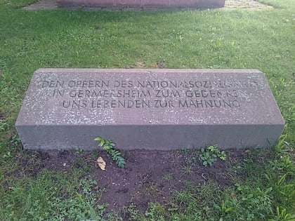 den opfern des nationalsozialismus germersheim