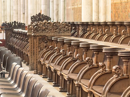 judensau at the choir stalls of cologne cathedral