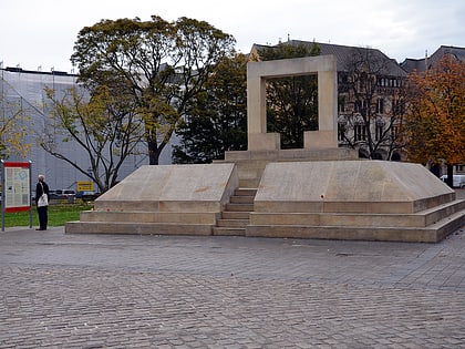 the memorial to the murdered jews of hanover hanower