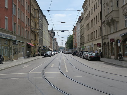 fraunhoferstrasse monachium