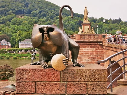 Heidelberg Bridge Monkey