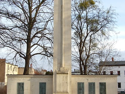 kriegerdenkmal fermersleben magdeburg