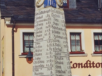 kursachsische postmeilensaule bad gottleuba berggiesshubel