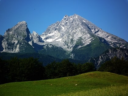 watzmann glacier park narodowy berchtesgaden