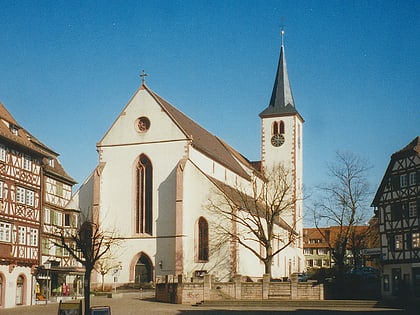 kosciol kolegiacki mosbach