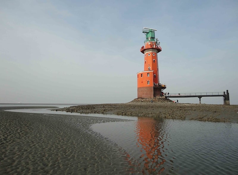 leuchtturm hohe weg nationalpark niedersachsisches wattenmeer