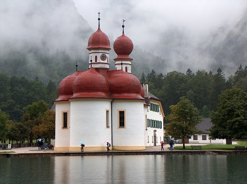 st bartholomews church parque nacional de berchtesgaden
