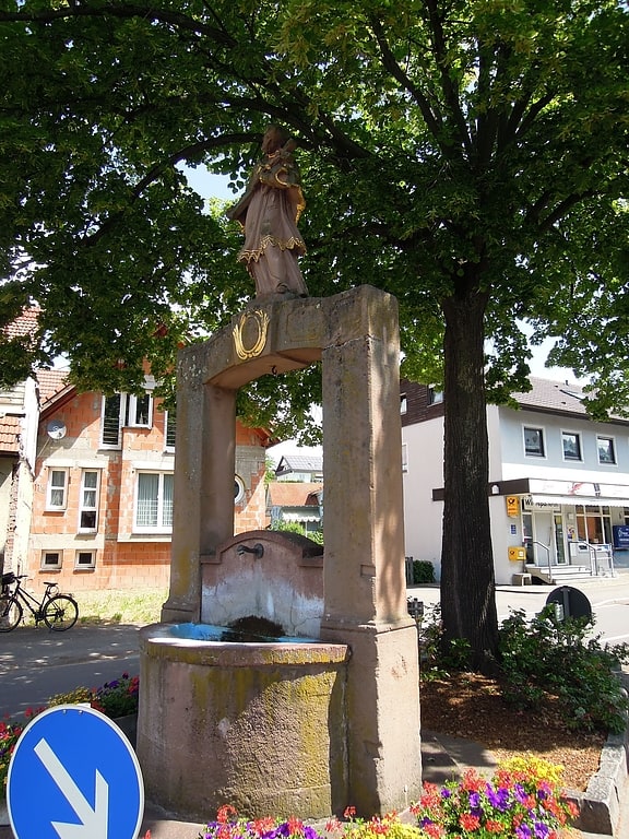 johann nepomuk brunnen ortenberg