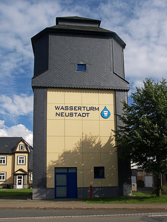 water tower neustadt am rennsteig